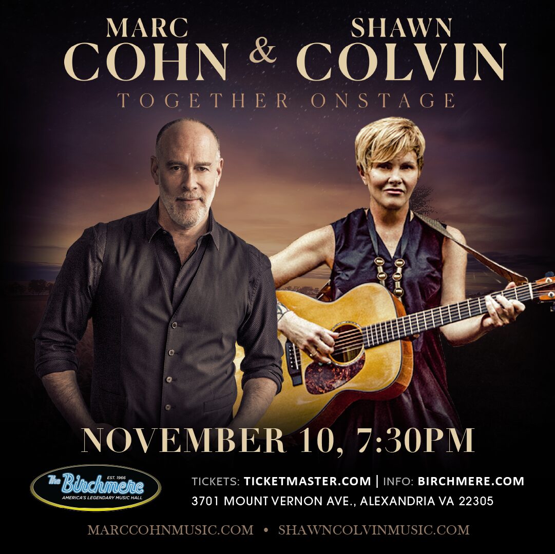 11_10_Marc Cohn and Shawn Colvin_1080x1080_ad_Birchmere